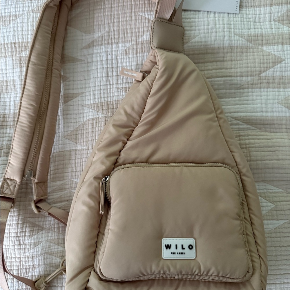 Women's Tan Sling Bag